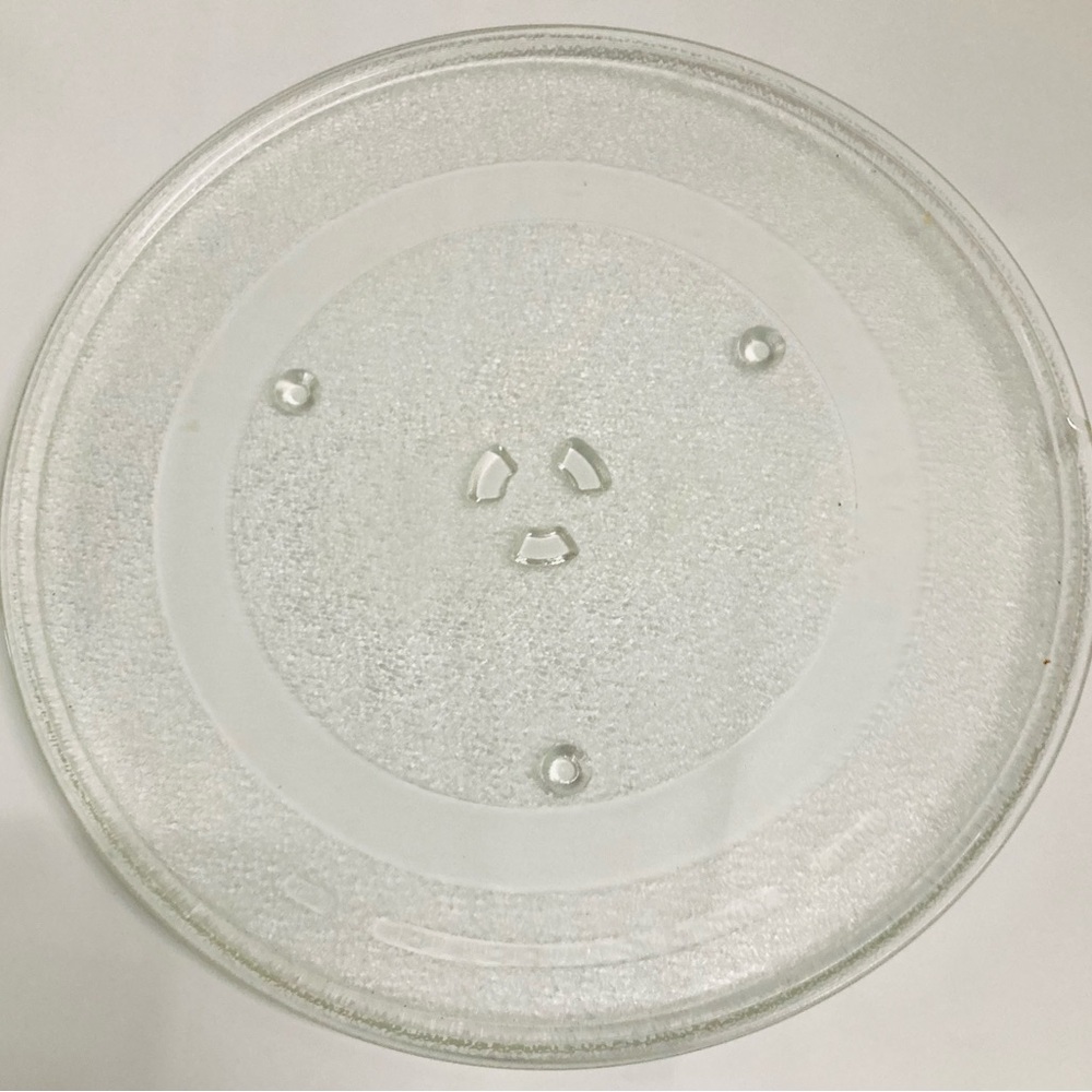 Replacement  Microwave Plate 14-inch Glass Turntable Tray.